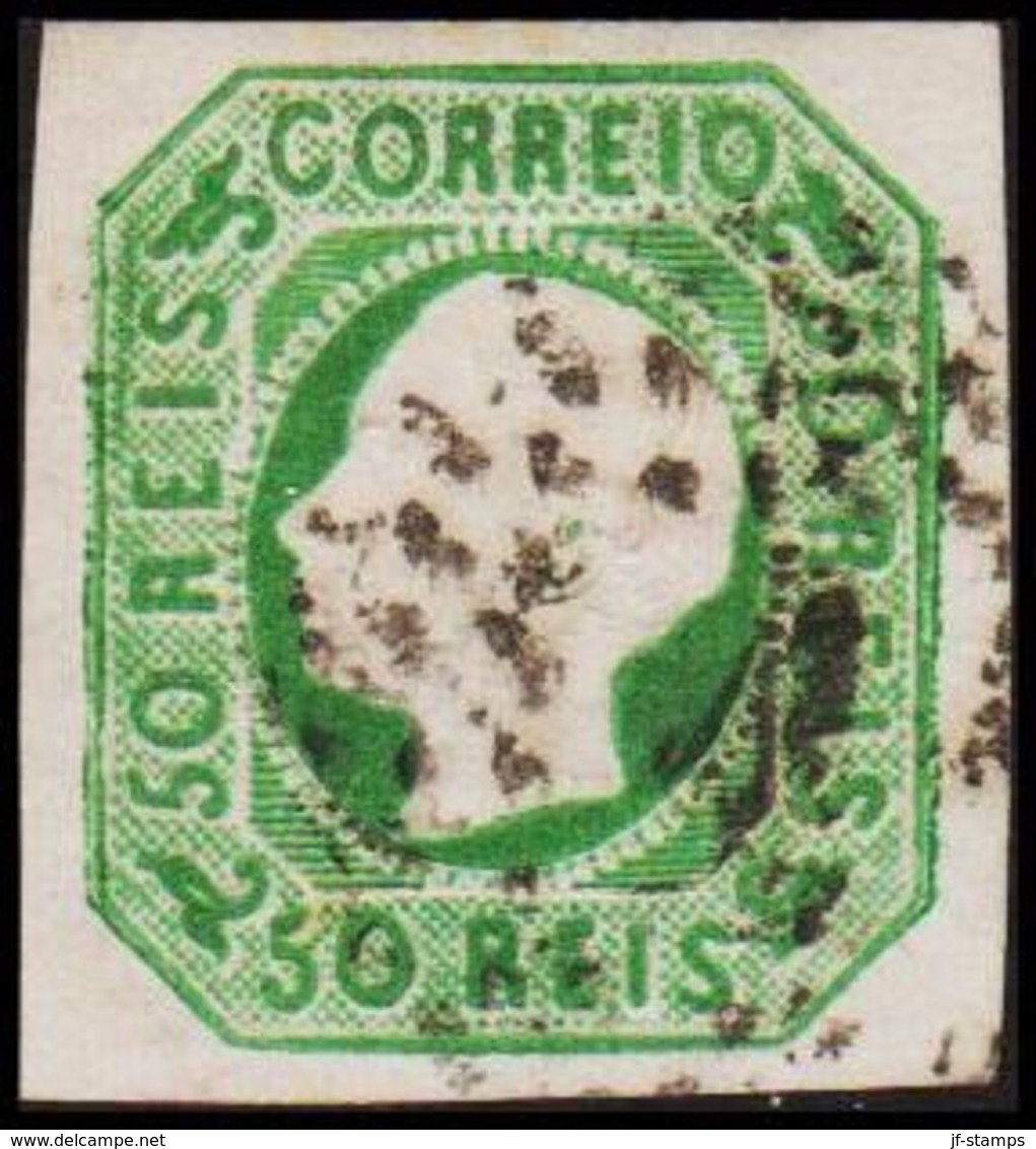 1862. Luis I. 50 REIS. (Michel 15) - JF304208 - Used Stamps