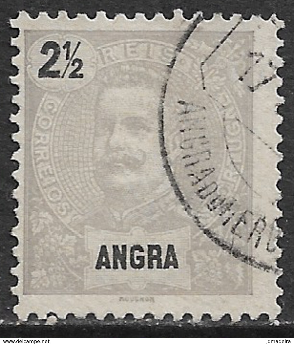 Angra – 1897 King Carlos 2 1/2 Réis - Angra