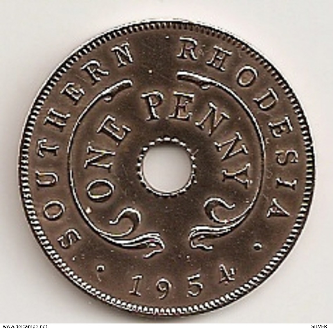 SOUTHERN RHODESIA RHODESIE PENNY 1954 RARE ET RARE ETAT 58 - Rhodésie