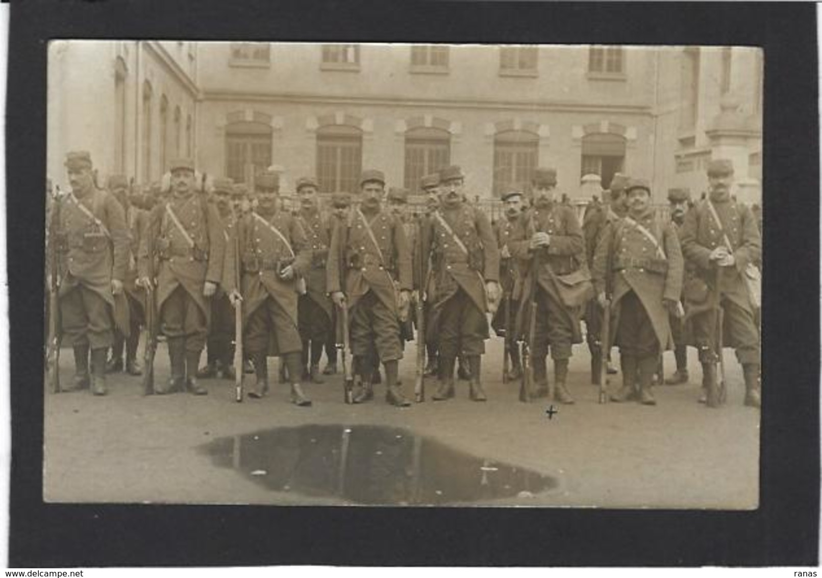 CPA Bouches Du Rhône 13 Aubagne Militaria Carte Photo RPPC - Aubagne