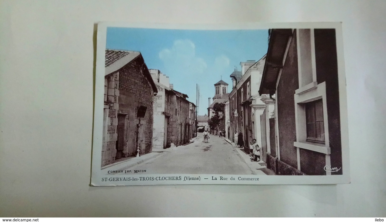 Saint Gervais Les Trois Clochers La Rue Du Commerce 1941 Cim - Saint Gervais Les Trois Clochers