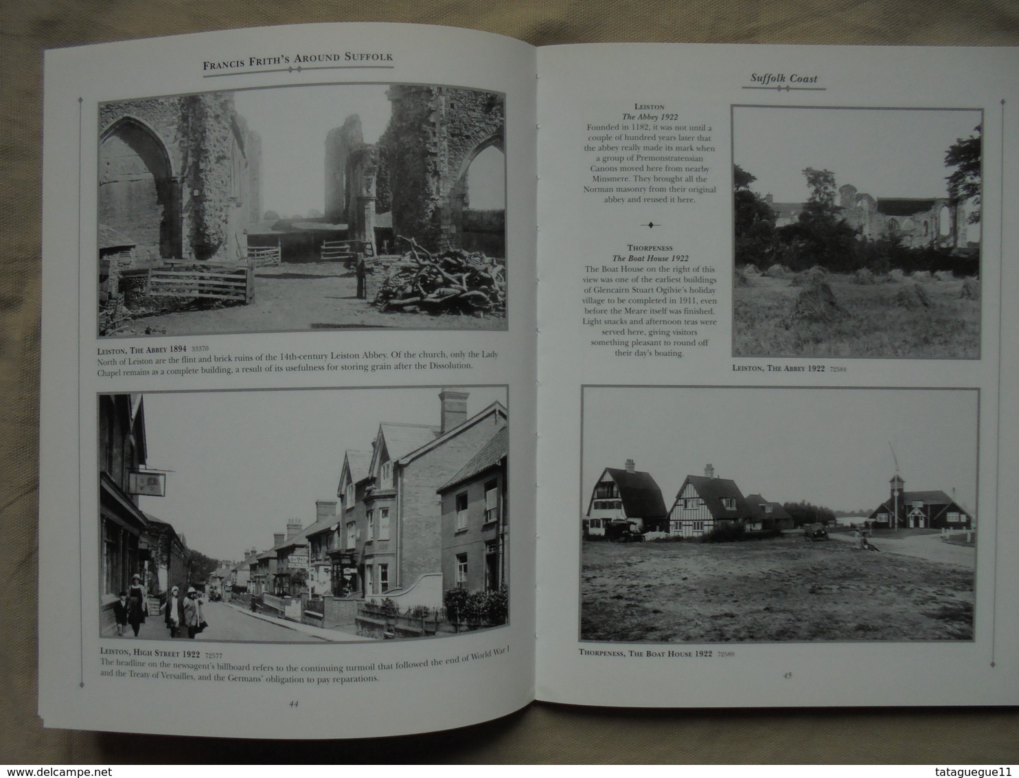 Vintage - Livre Anglais Suffolk Photographic Mémories By Clive Tully 2002 - Europa