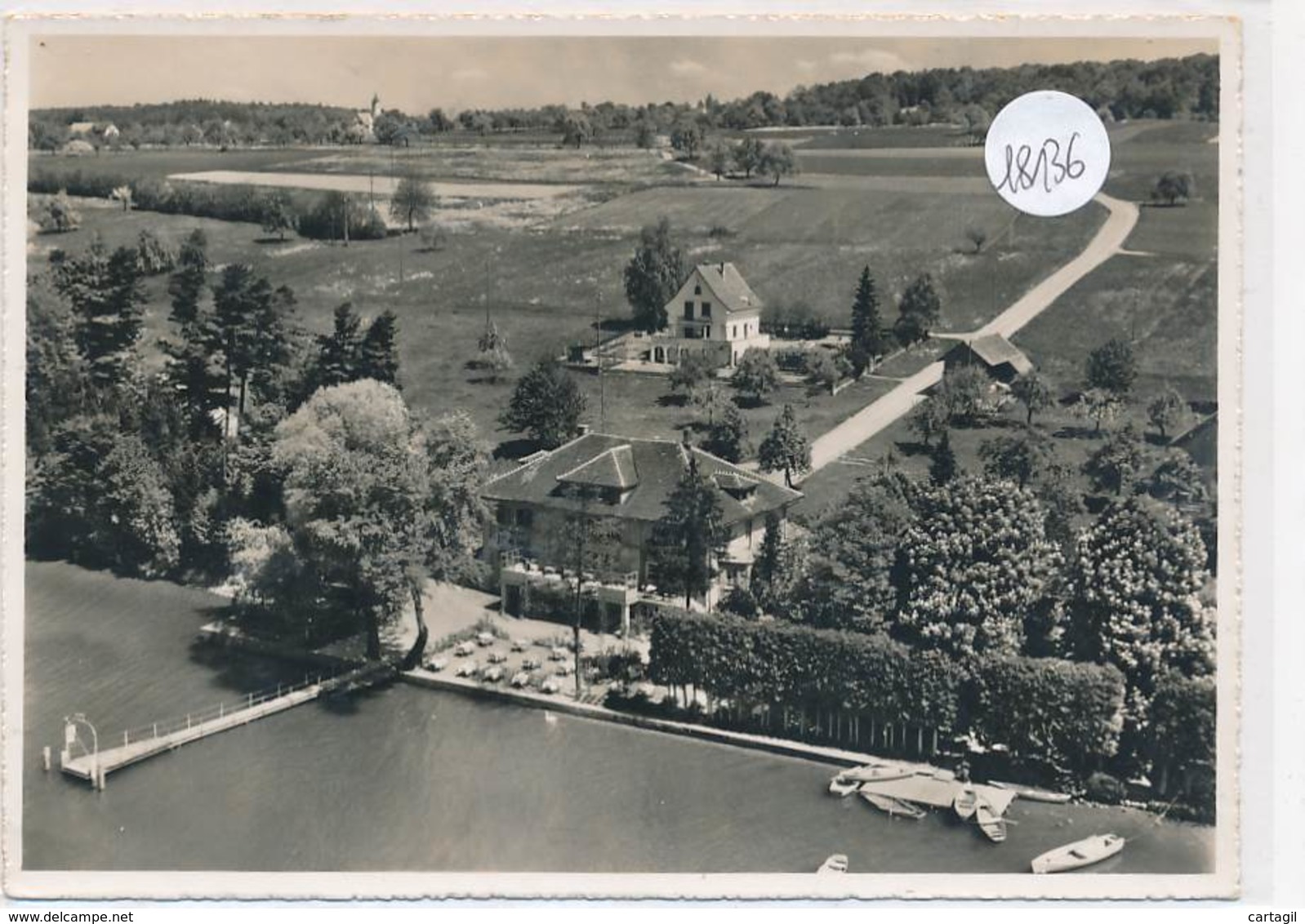 CPM GF -18136 -Suisse--Meisterschwanden -Hotel Seerose ...-Vente Sans Frais Et Livraison Gratuite - Meisterschwanden