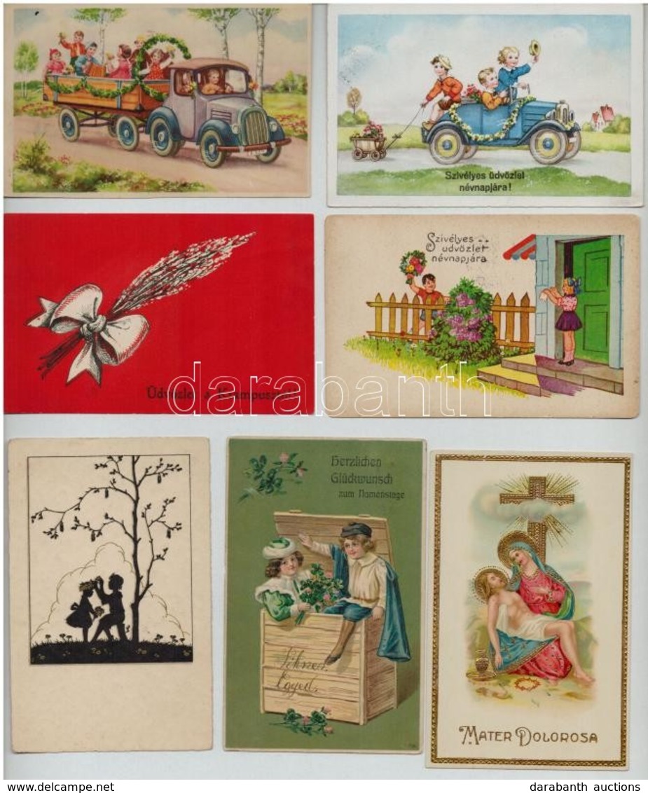 ** * 38 Db RÉGI üdvözlőlap / 38 Pre-1945 Greeting Art Postcards - Sin Clasificación