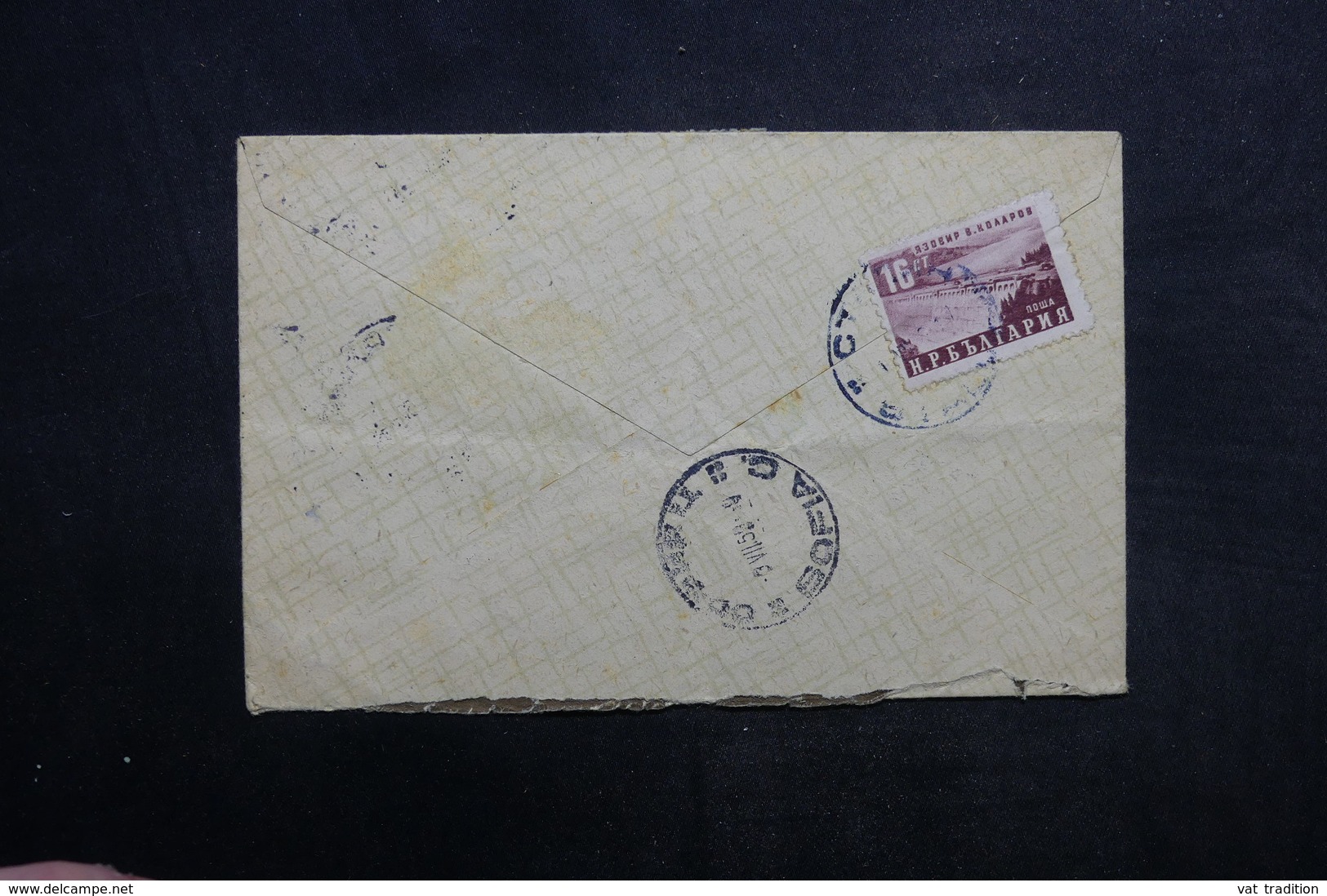 BULGARIE - Enveloppe Pour La France En 1952 , Affranchissement Recto Et Verso - L 33619 - Lettres & Documents