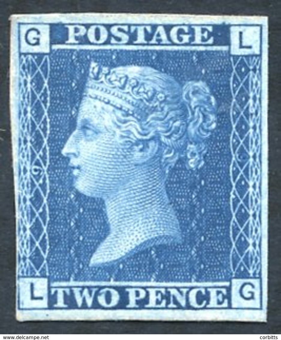 1867 April Paris Exhibition Proof Single Of The 2d Pl.9 In Blue, Fine & Scarce. Spec DP49 Cat. £5000 - Other & Unclassified