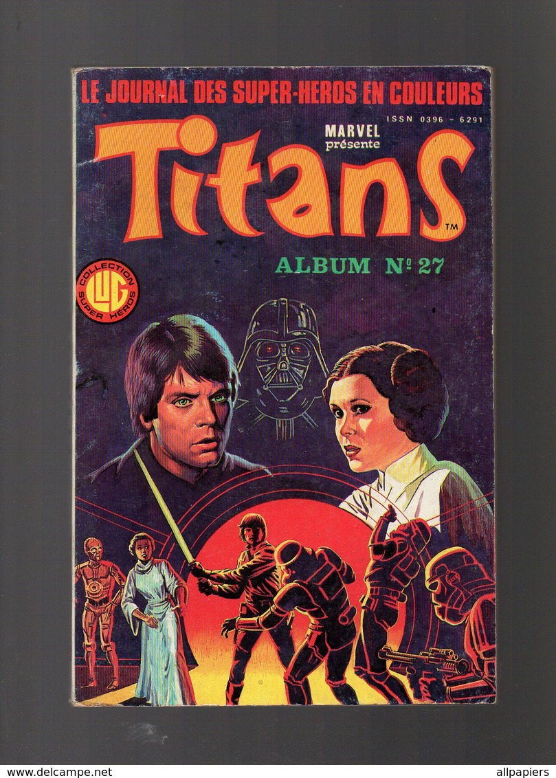 Album Titans N°27 Avec Les Numéros 79.80.81 De 1985 - Titans