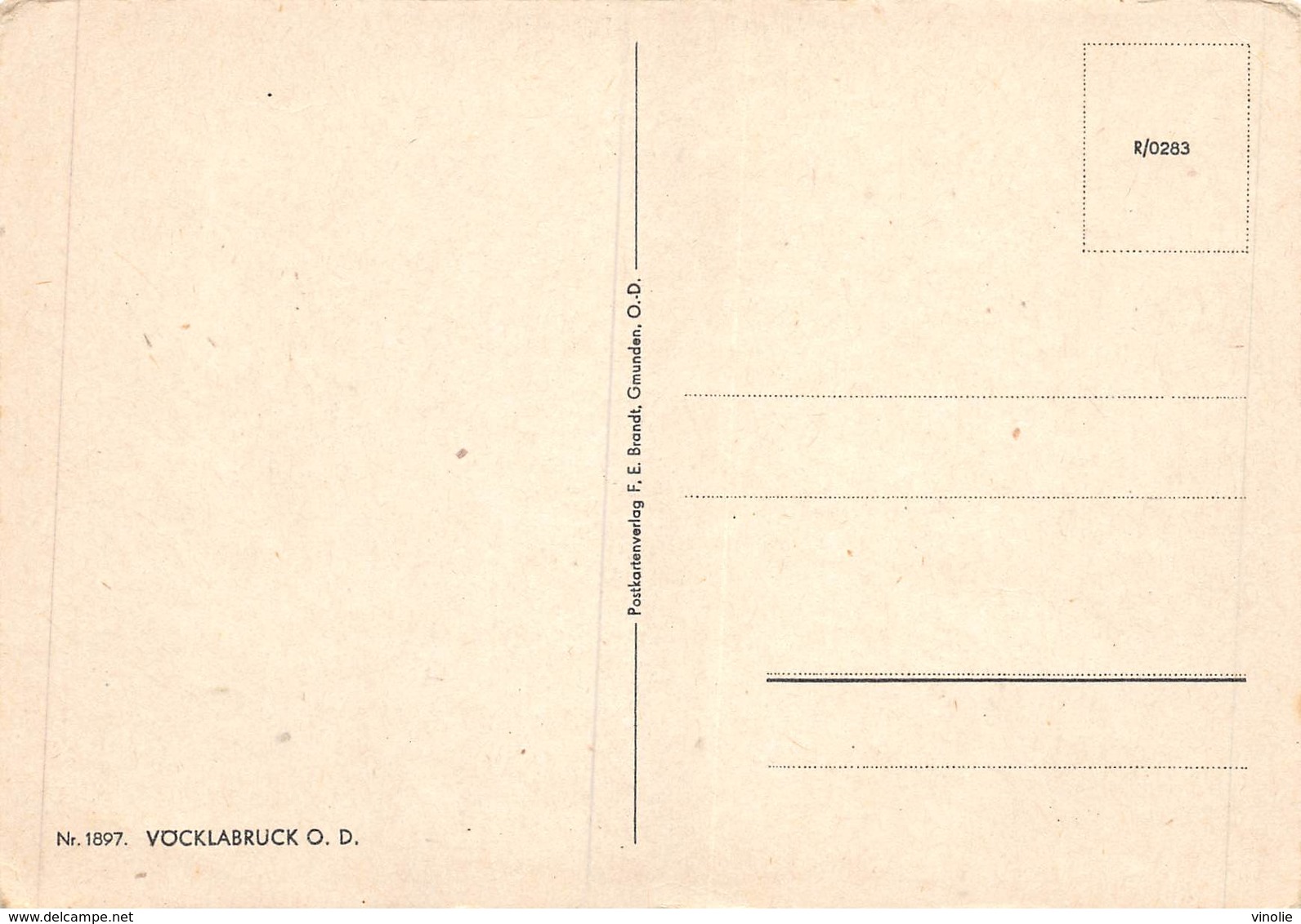 PIE.T Jm2.19-7647 : VOCKLABRUCK O. D. - Vöcklabruck