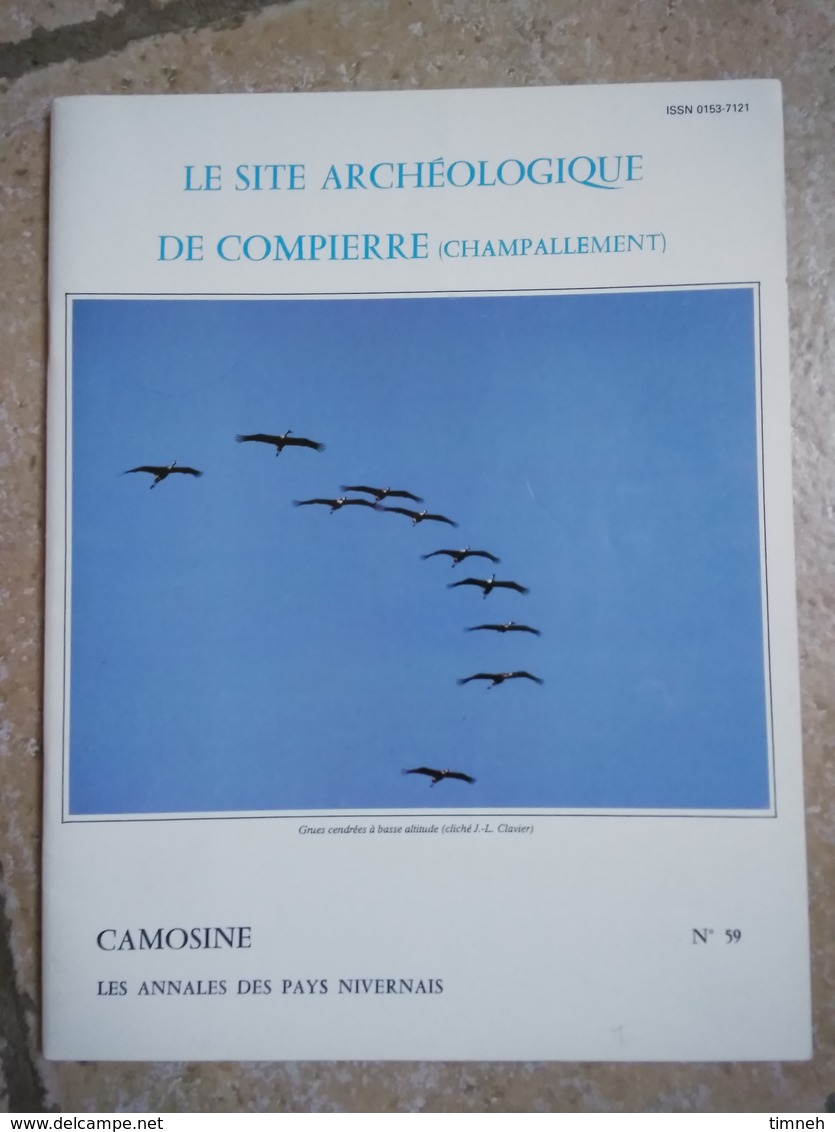 CAMOSINE - N°59 - COMPIERRE LE SITE ARCHEOLOGIQUE CHAMPALLEMENT - Les Annales Des Pays Nivernais 1989 - 42 Pages - Bourgogne