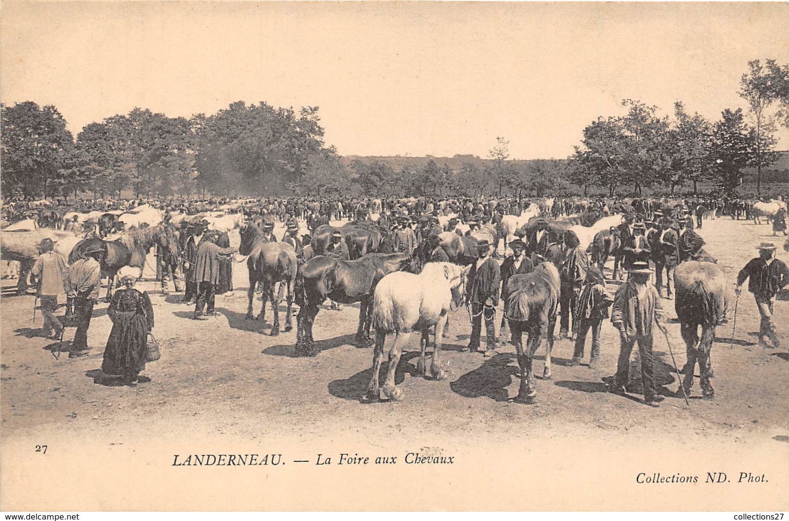 29-LANDERNEAU- LA FOIRE AUX CHEVAUX - Landerneau