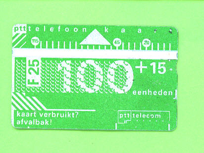 NETHERLANDS - Optical Phonecard  As Scan - Publiques