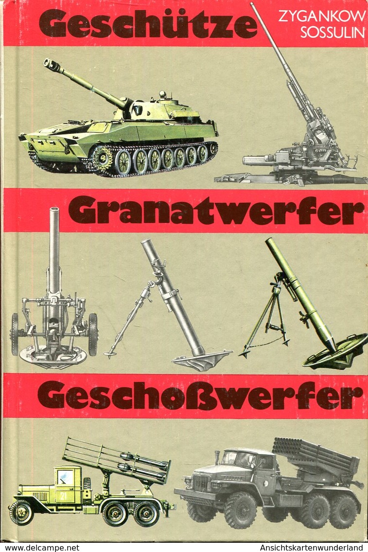 Geschütze, Granatwerfer, Geschosswerfer. Sossulin, Zygankow - Duits