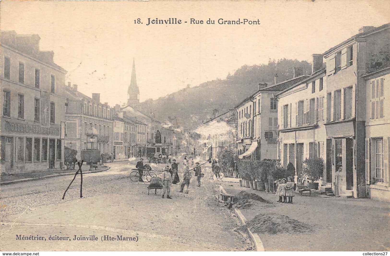 52-JOINVILLE-RUE DU GRAND -PONT - Joinville