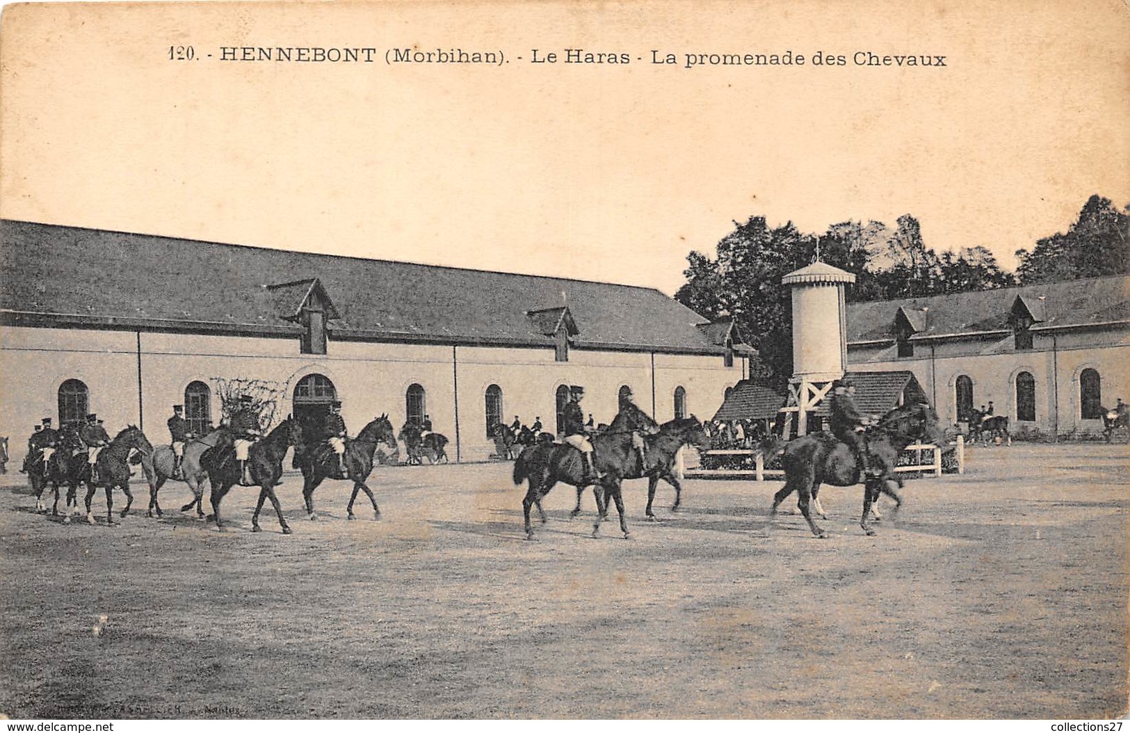 56-HENNEBONT- LE HARAS- LA PROMENADE DES CHEVAUX