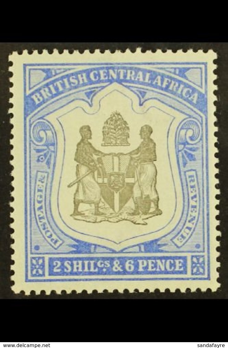 1897-1900 2s6d Black & Ultramarine, SG 48, Fine Mint For More Images, Please Visit Http://www.sandafayre.com/itemdetails - Nyasaland (1907-1953)