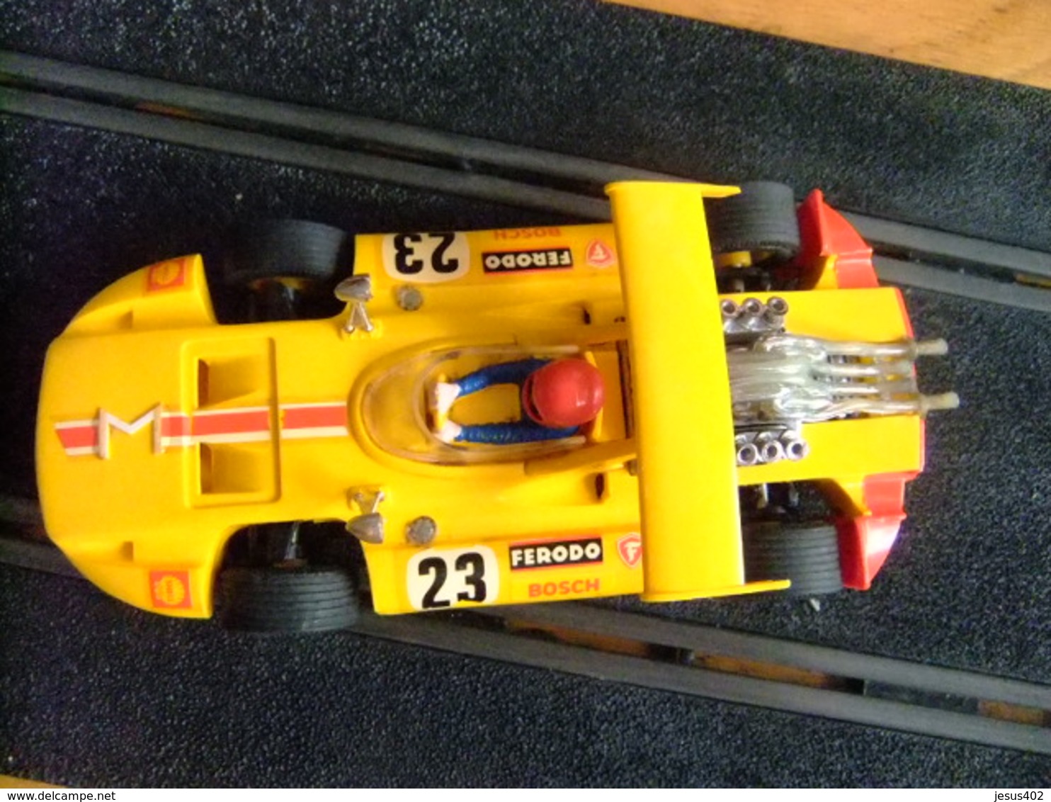 Scalextric Exin Sigma C 47 Naranja Blanco Amarillo - Road Racing Sets