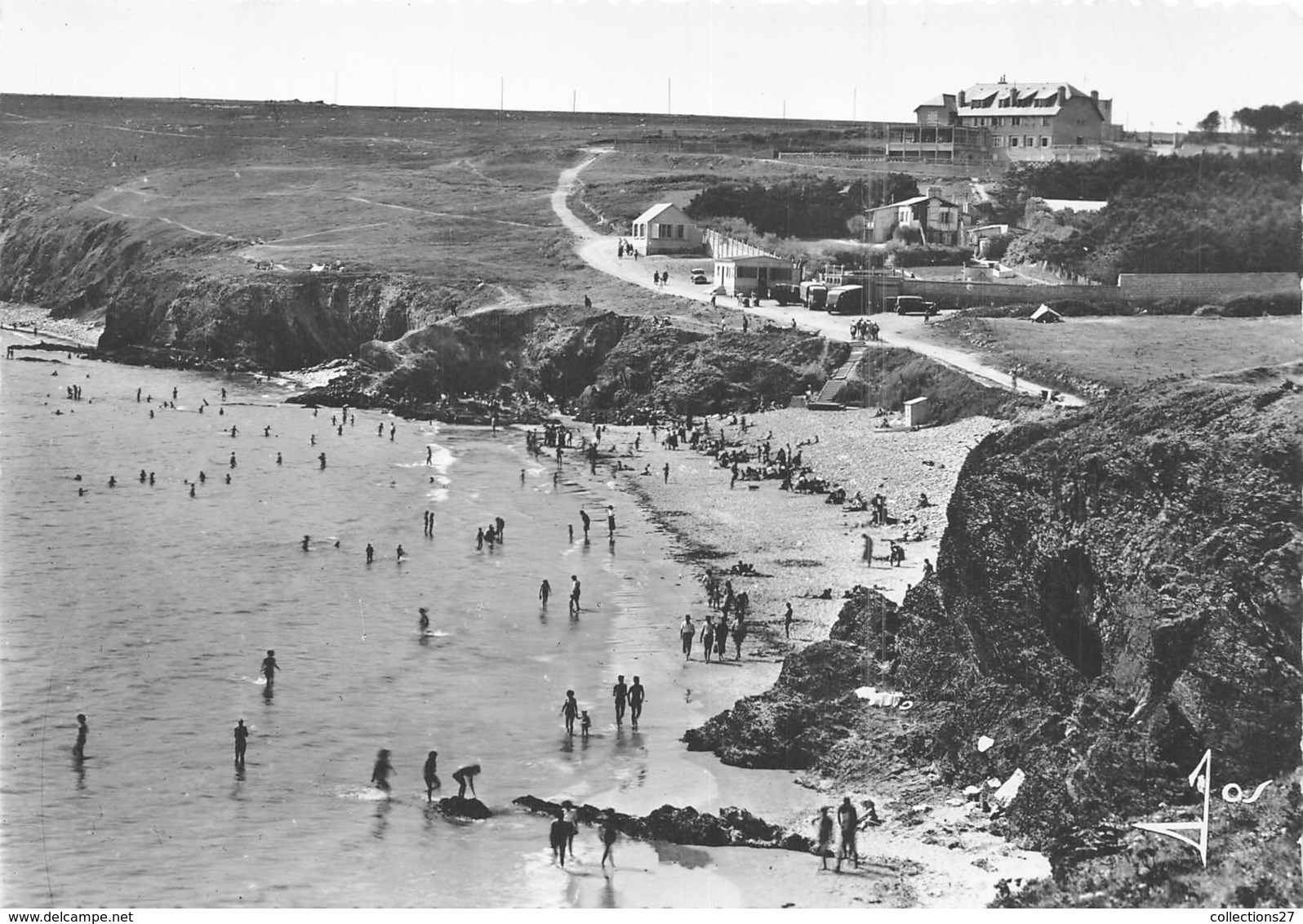 29-CAMARET-SUR-MER- LA PLAGE DU VERYHAC'H A MAREE HAUTE - Camaret-sur-Mer