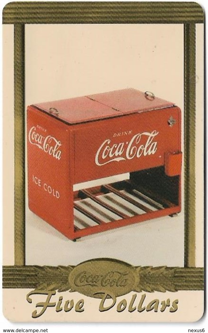 USA - Sprint - Coke Old Coke Dispenser, Card No2/10, Remote 5$, 6.400ex, Used - Sprint