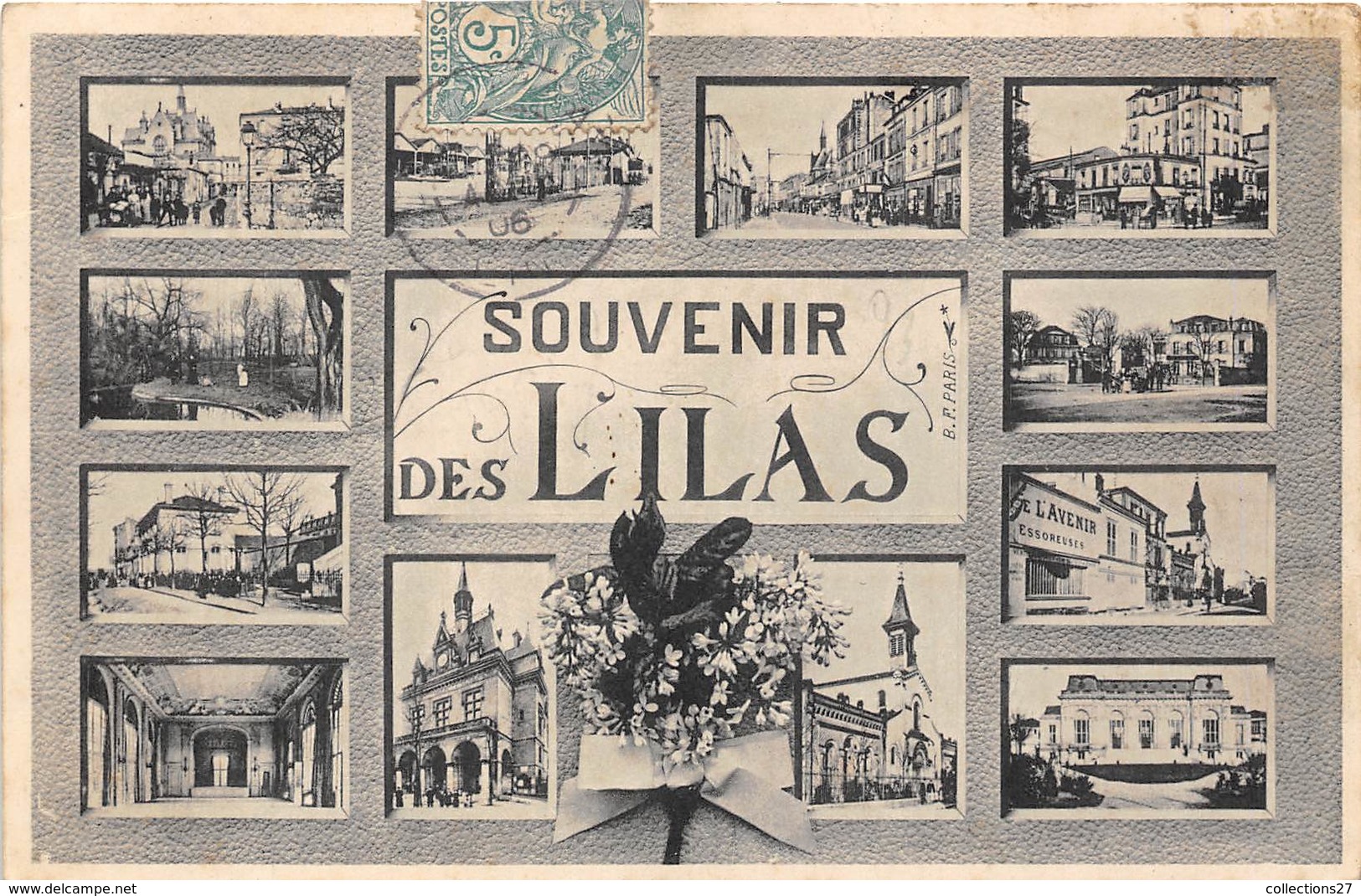 93-LES-LILAS- SOUVENIR MULTIVUES - Les Lilas