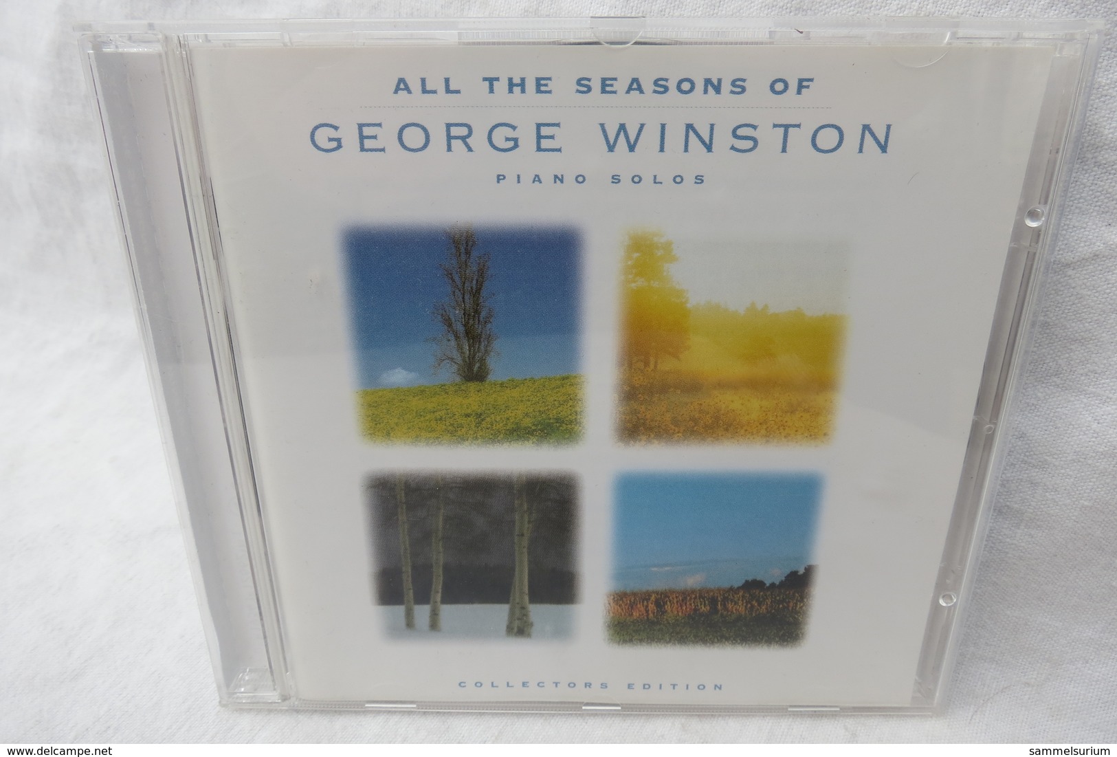 CD "George Winston" All The Seasons Of George Winston, Piano Solos, Collectors Edition - Instrumental