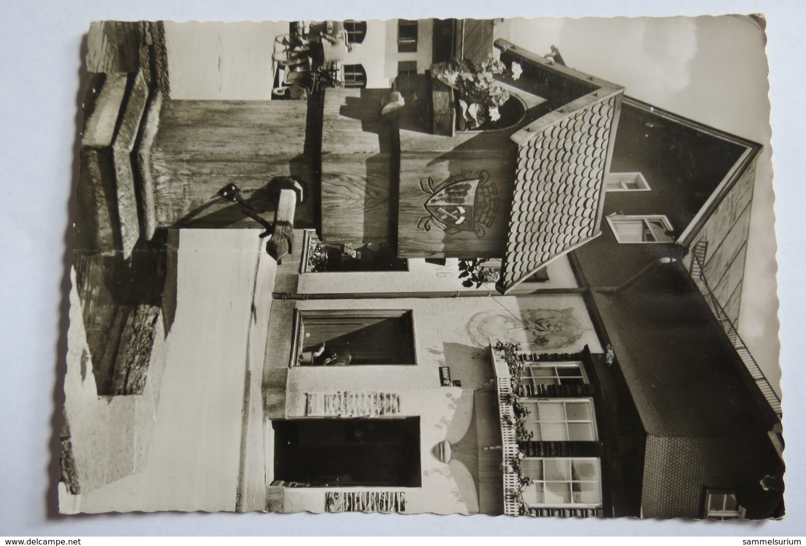 (11/2/64) Postkarte/AK "Sonthofen Im Allgäu" Brunnen In Der Bahnhofstraße - Sonthofen