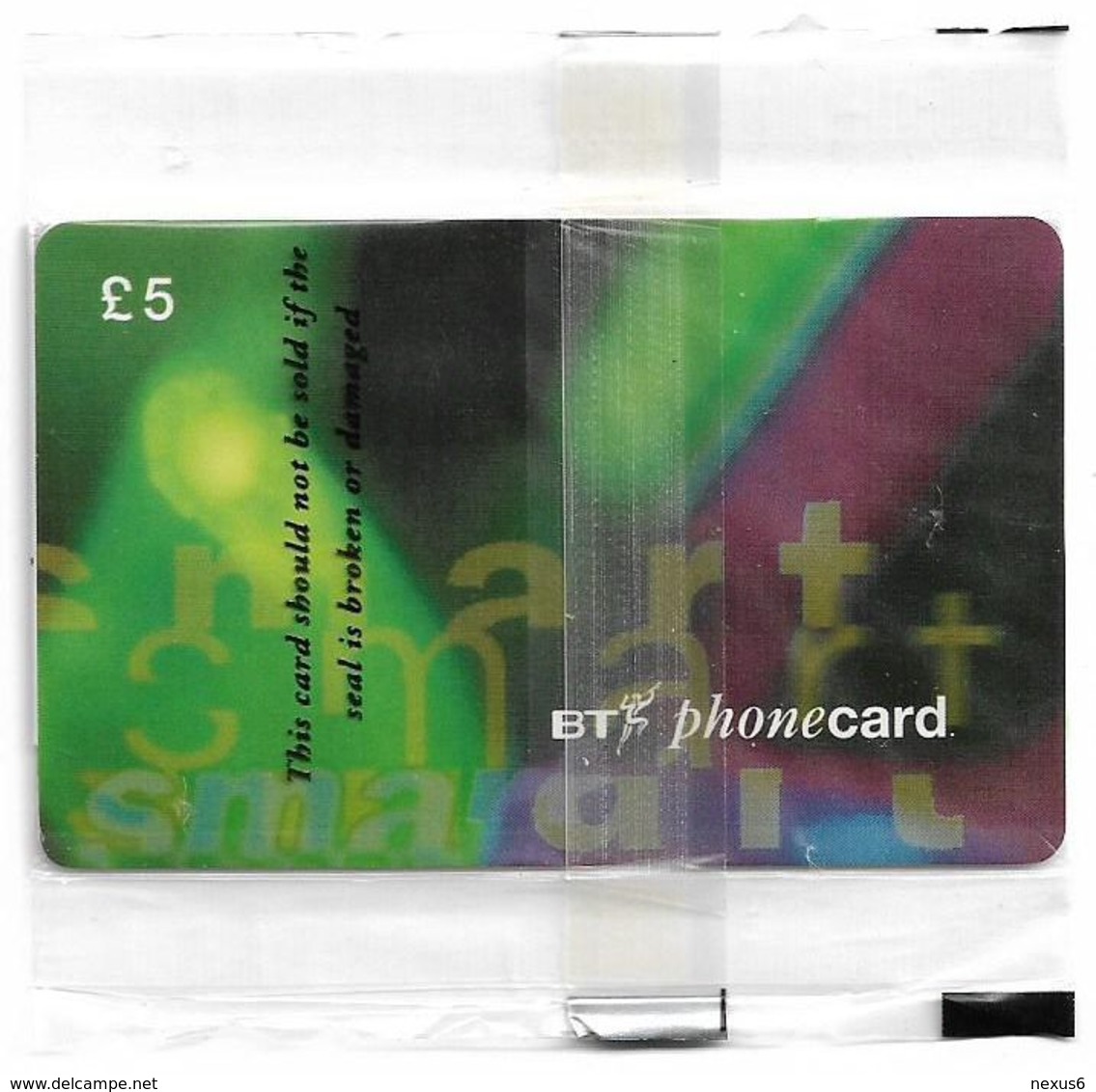 UK - BT - BCF - BETA Trial Card 5£, TRL020Bb - GEM Chip, Exp. 09.97, NSB - BT Test & Prove