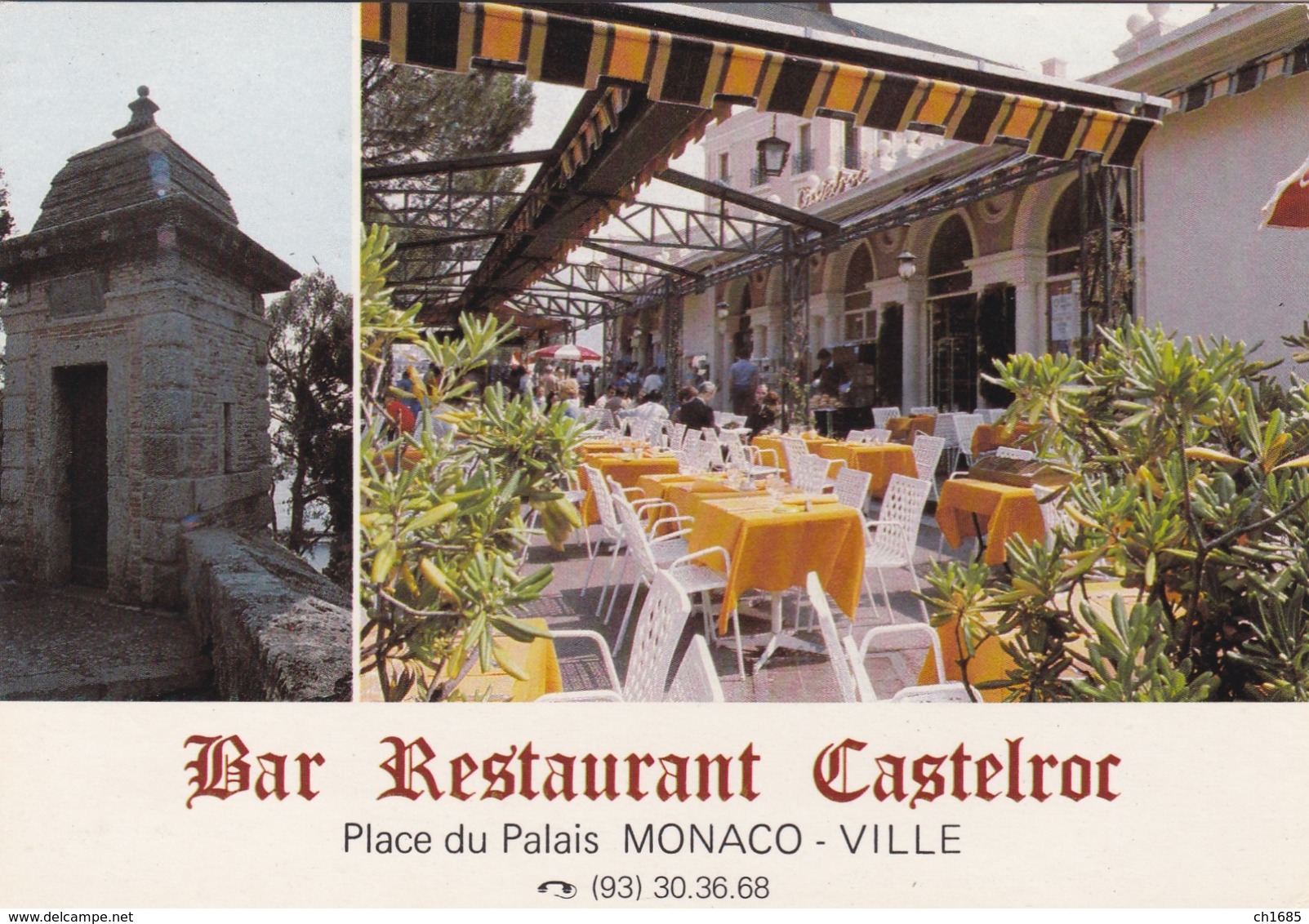 MONACO :  Bar Restaurant Castelroc - Bars & Restaurants