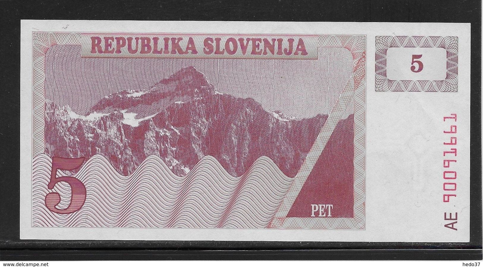 Slovénie - 5 Tolarjev - Pick N°3 - NEUF - Slovenia