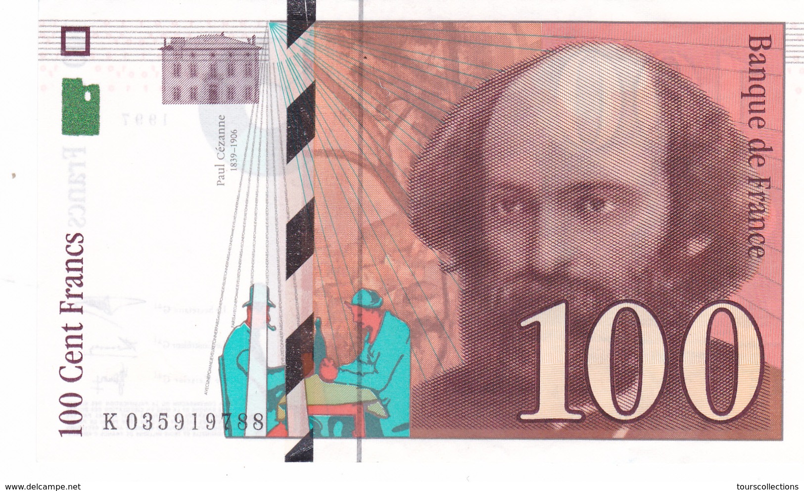 100 FRANCS CEZANNE 1997 En NEUF Alphabet K @ FAY 74/01 - 100 F 1997-1998 ''Cézanne''