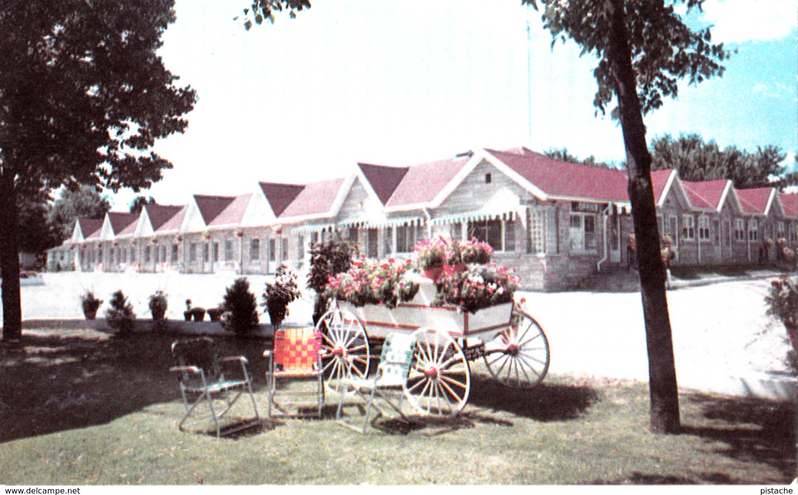 London Ontario Canada - White Village Motel Hotel - Unused - 2 Scans - Londen