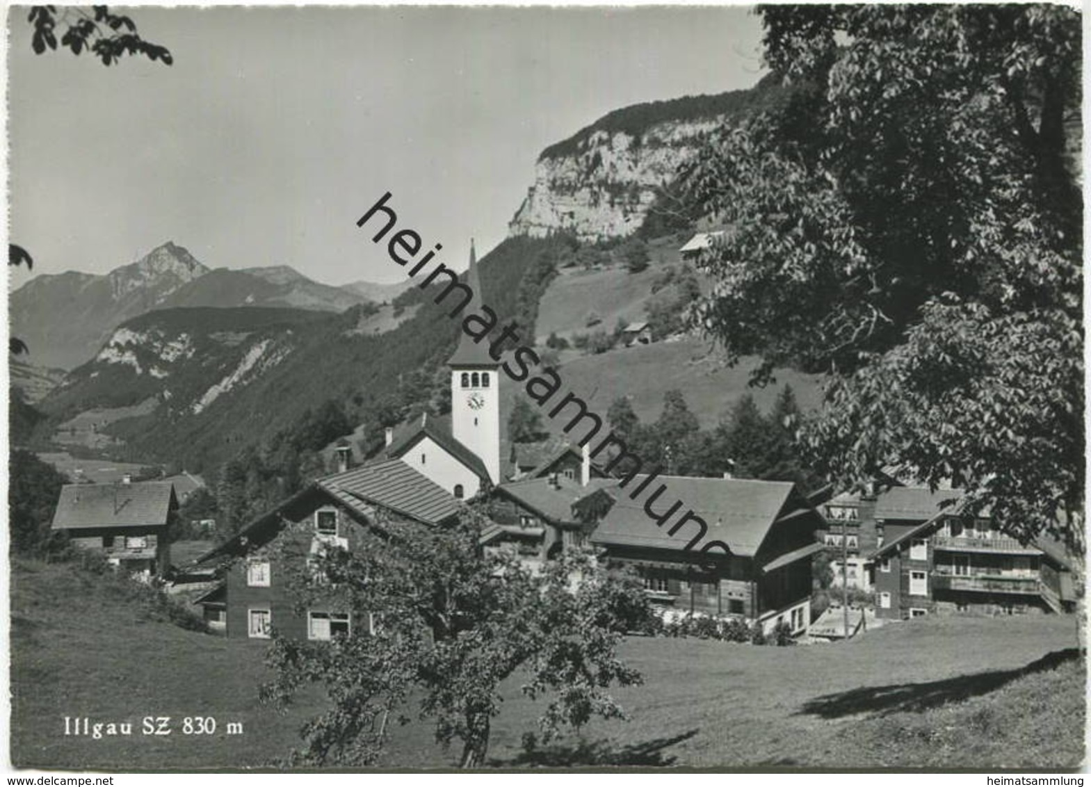 Illgau - Foto-AK Grossformat - Verlag Hugo Kopp Zürich - Illgau