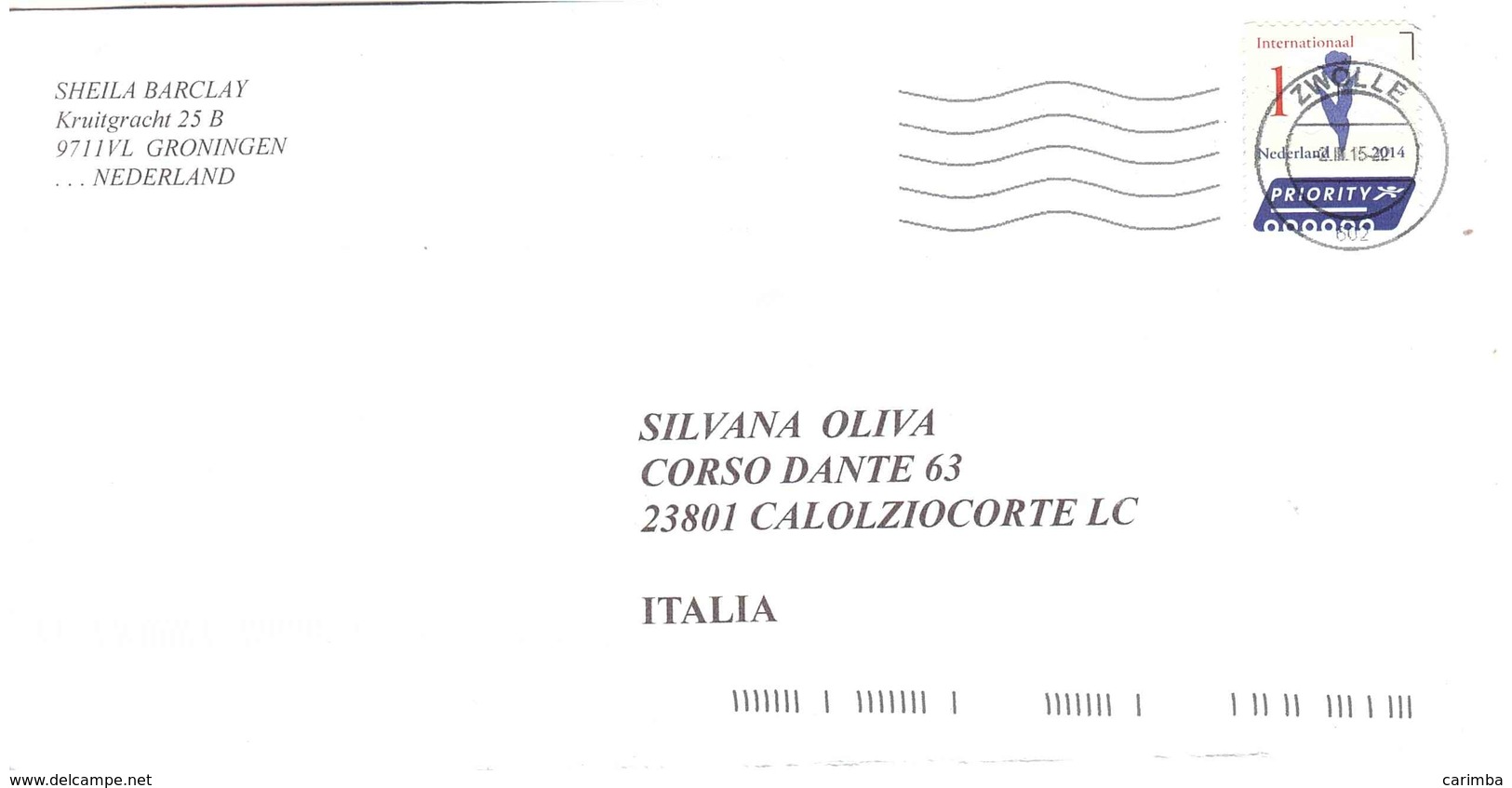 LETTERA X ITALY - Covers & Documents