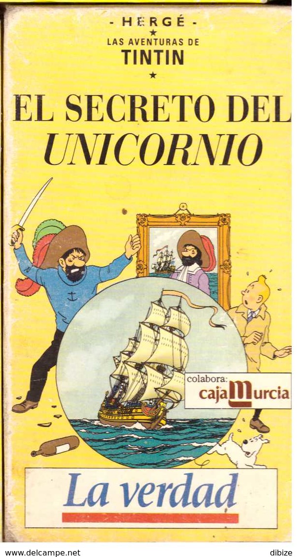 20 cintas de video VHS. Tintín. Catalán. Español. Estado medio.