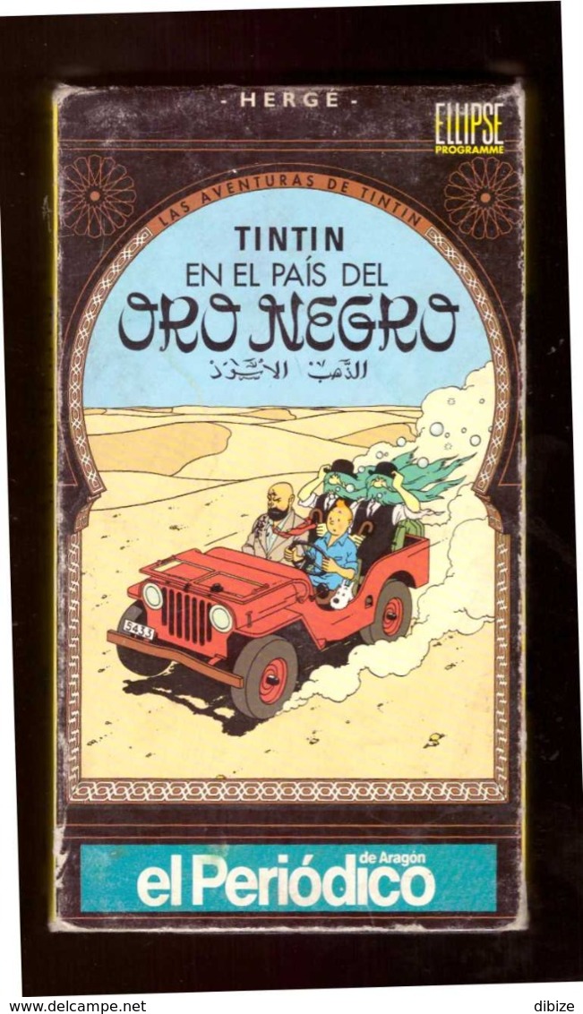 20 cintas de video VHS. Tintín. Catalán. Español. Estado medio.