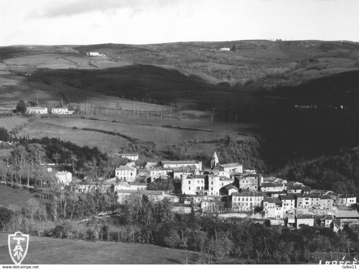 11 - Labécède - Carte TAM - Vue Aérienne - Bram