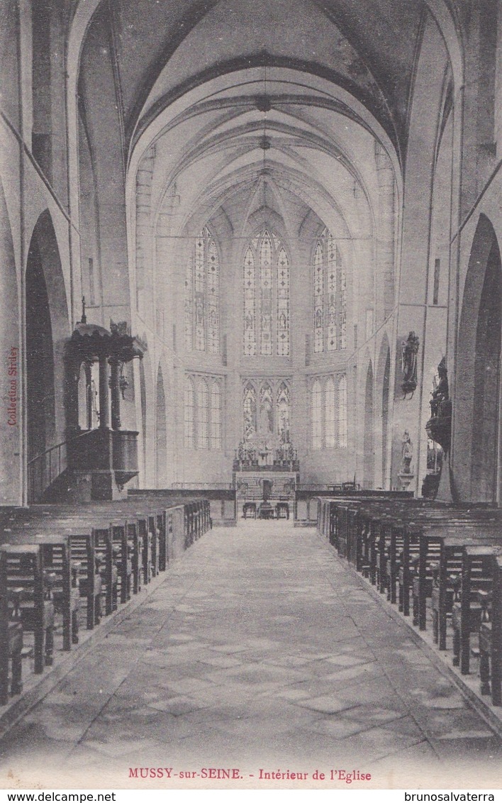 MUSSY SUR SEINE - Intérieur De L'Eglise - Mussy-sur-Seine