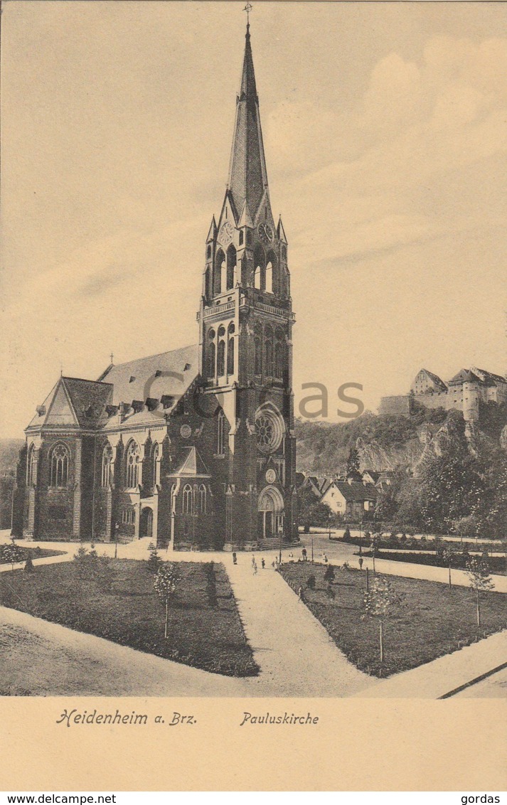 Germany - Heidenheim An Der Brenz - Pauluskirche - Heidenheim