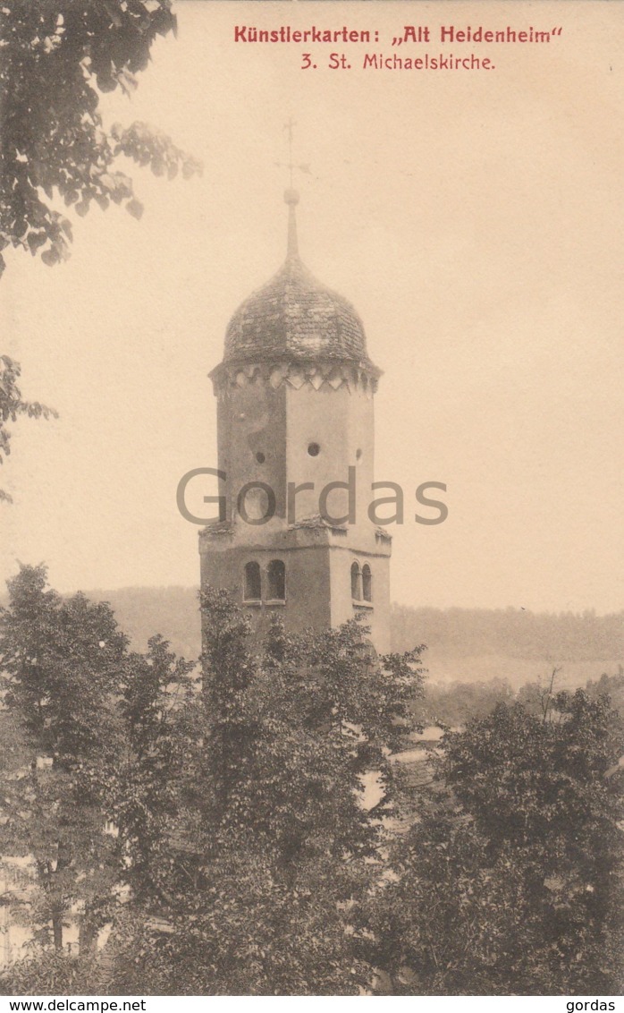 Germany - Heidenheim An Der Brenz - St. Michaelskirche - Heidenheim