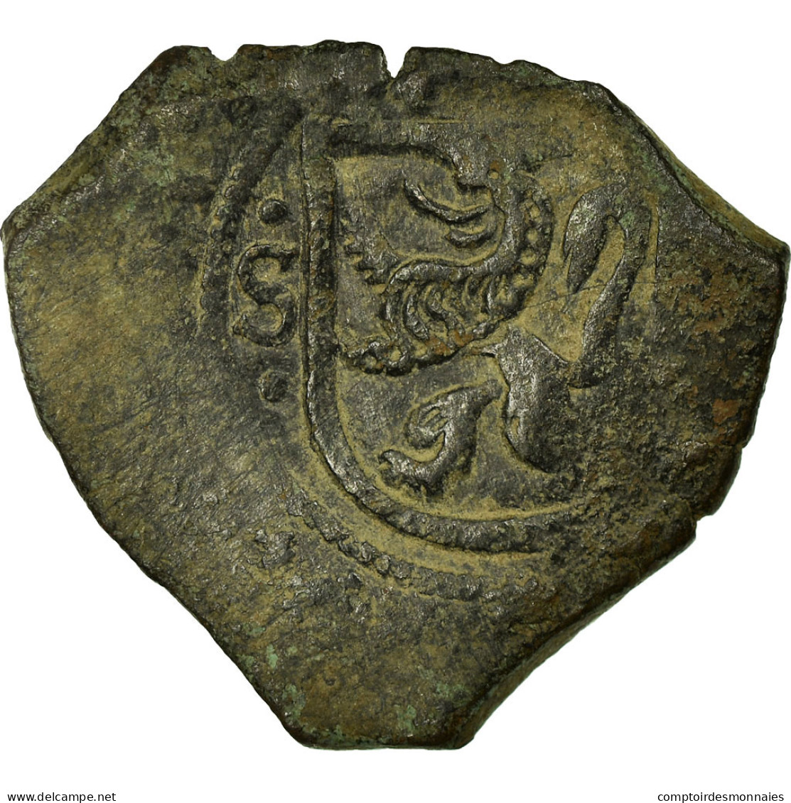 Monnaie, Espagne, Philippe IV, 8 Maravedis, Sevilla, TB+, Cuivre - First Minting