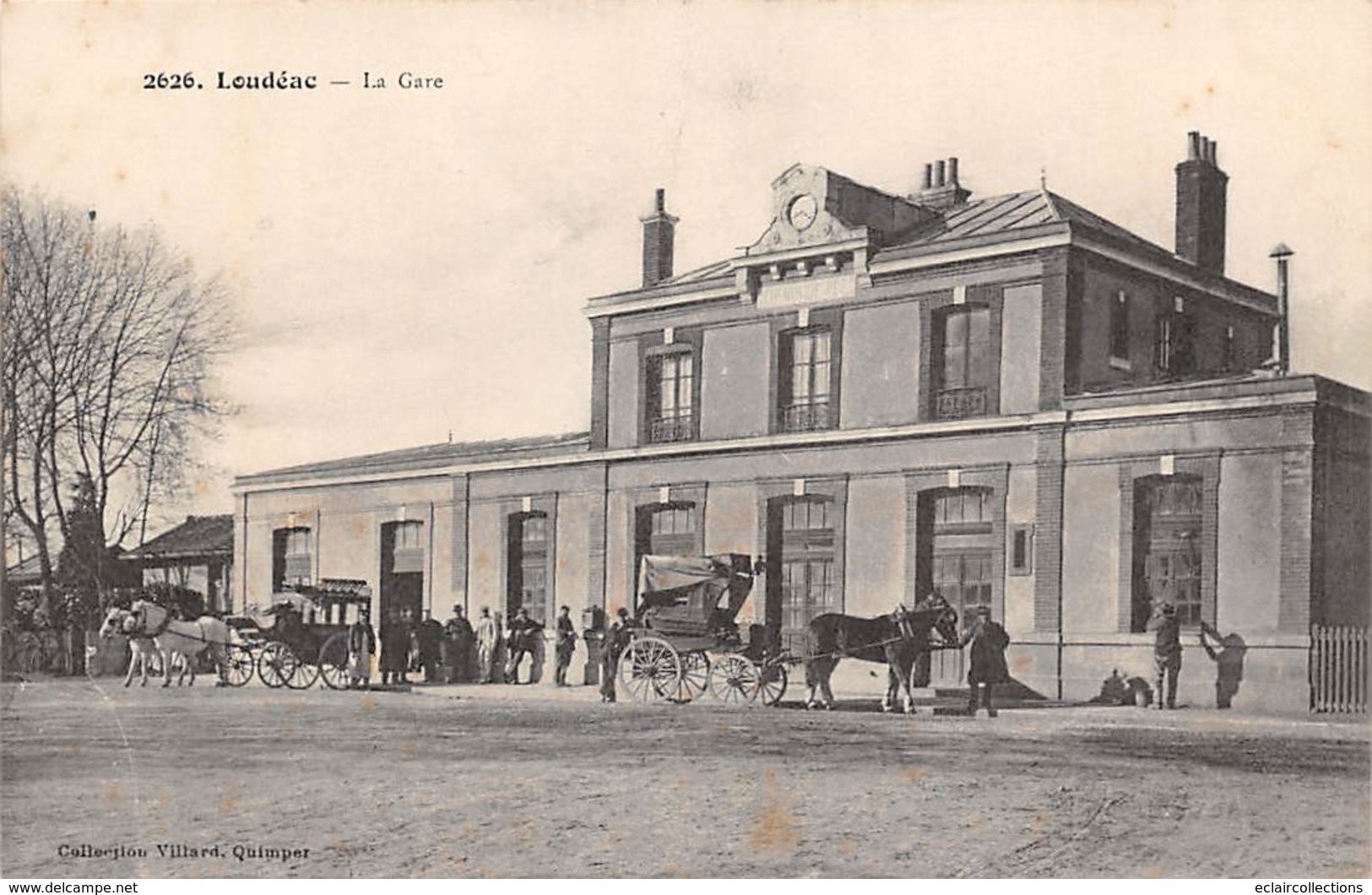 Loudéac         22        La Gare            (voir Scan) - Loudéac