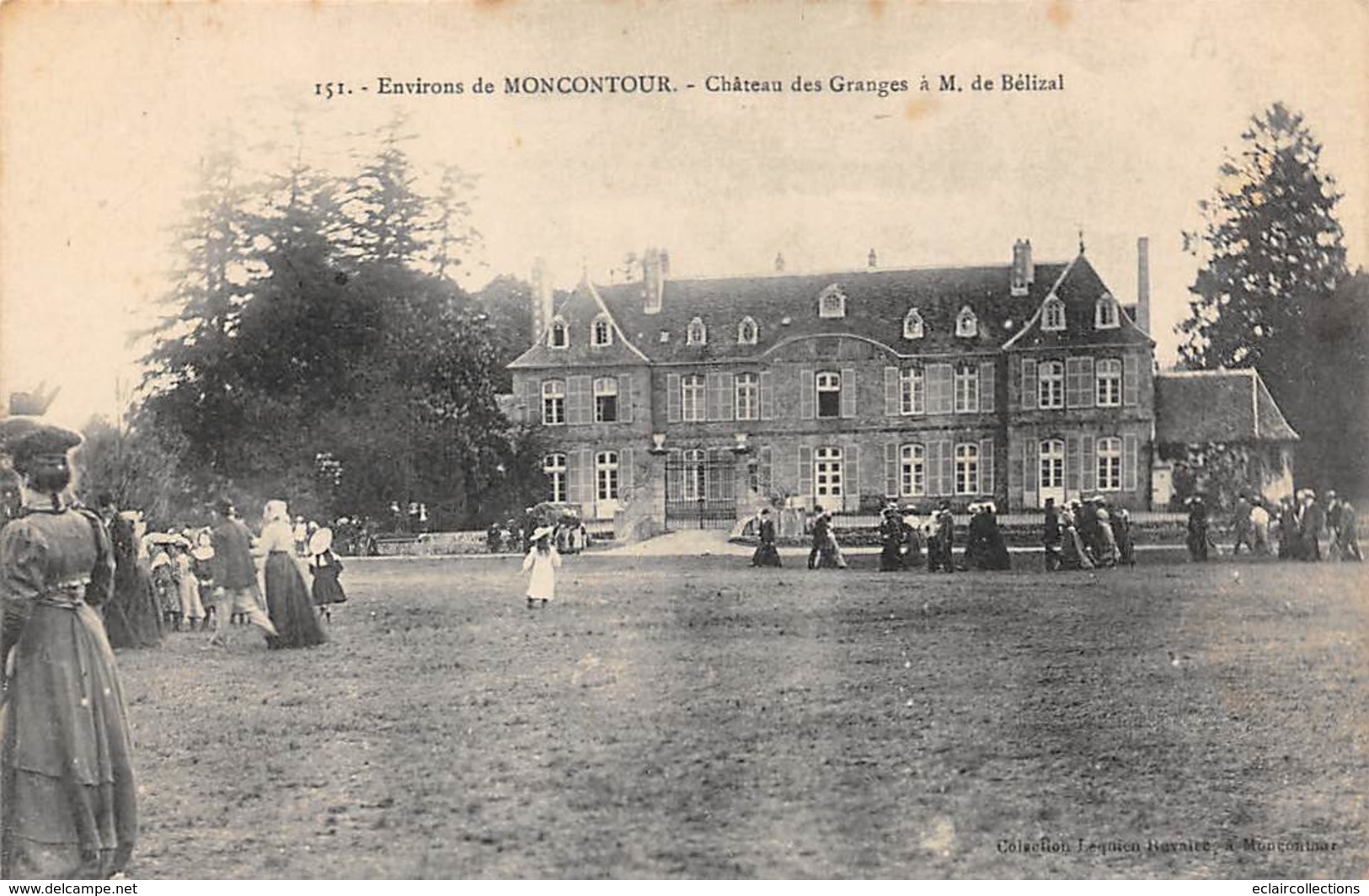 Moncontour De Bretagne          22        Château Des Granges à M.de Bélizal     (voir Scan) - Moncontour