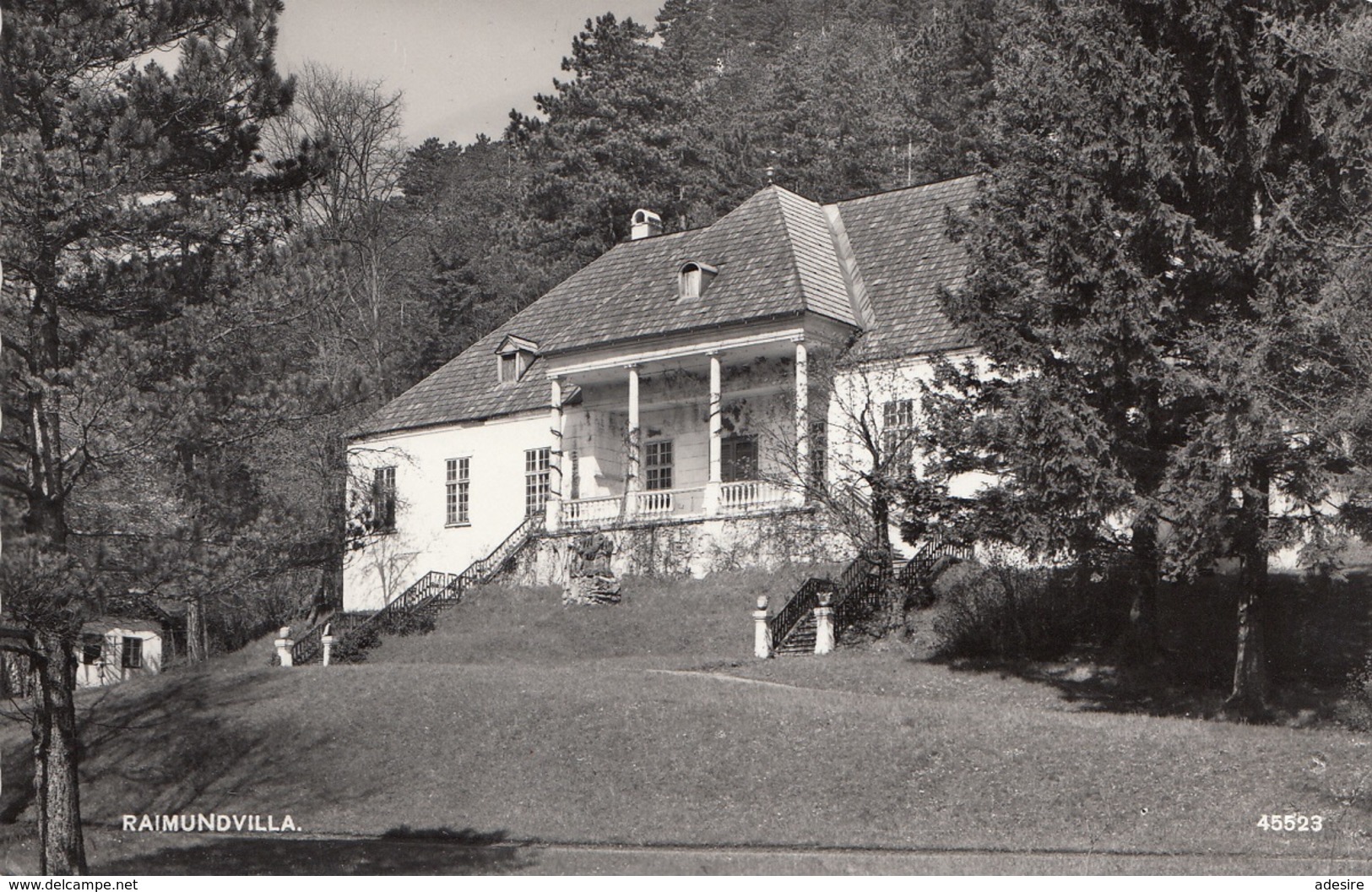 PERNITZ, RAIMUNDVILLA (NÖ), Fotokarte 1962 Gelaufen (Kleinformat), 2 Nadellöcher Rechts Unten - Pernitz