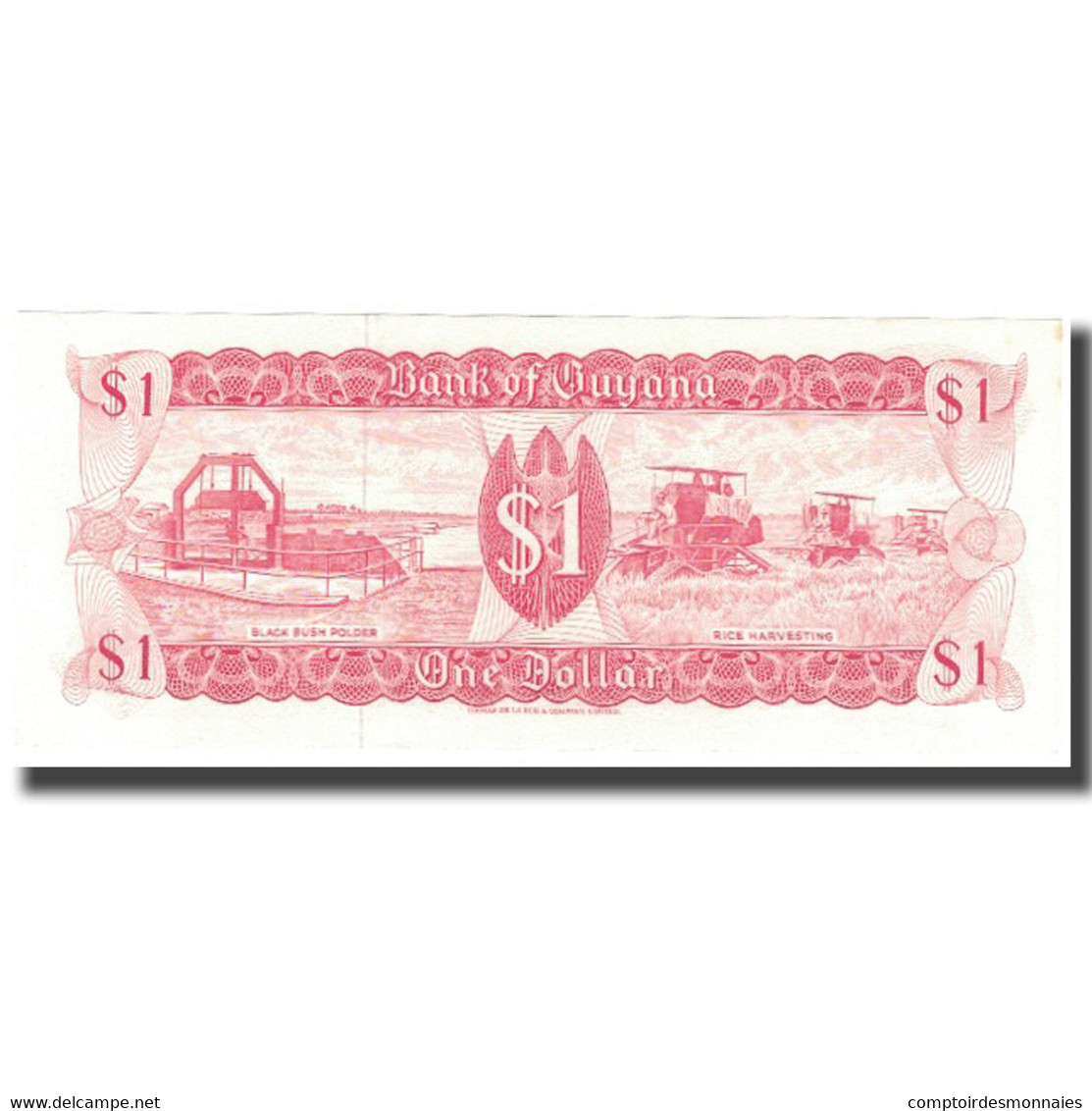 Billet, Guyana, 1 Dollar, KM:21b, NEUF - Guyana