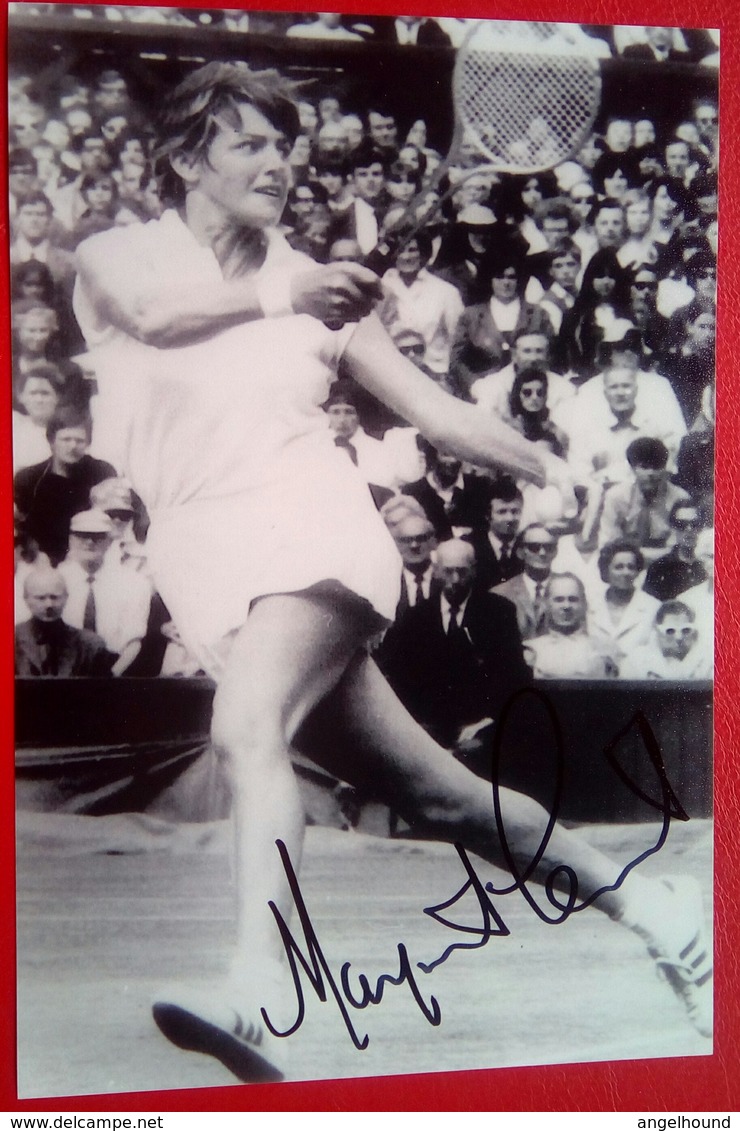 Margaret Court - Handtekening