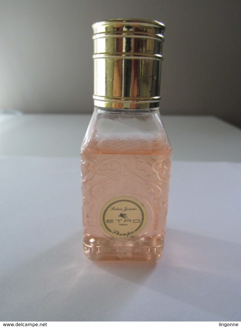 RARE ANCIENNE MINIATURE De Collection ETRO Milano PALAIS JAMAIS SHAMPOO Hauteur : 8 Cm - Miniatures (sans Boite)