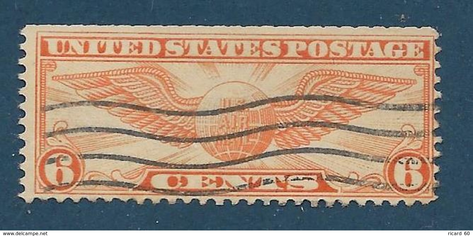 Usa Oblitéré Poste Aérienne N° 15 A Yt, Insigne De Pilote - 1a. 1918-1940 Used