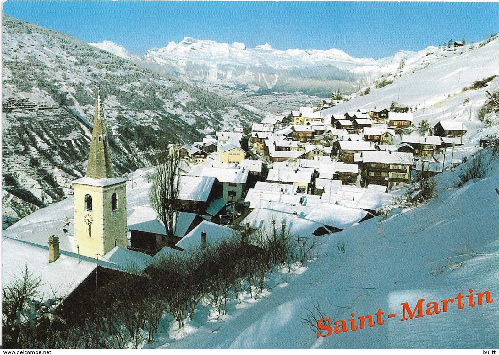 SUISSE - SAINT MARTIN - Dans Le Val D'Hérens - Saint-Martin