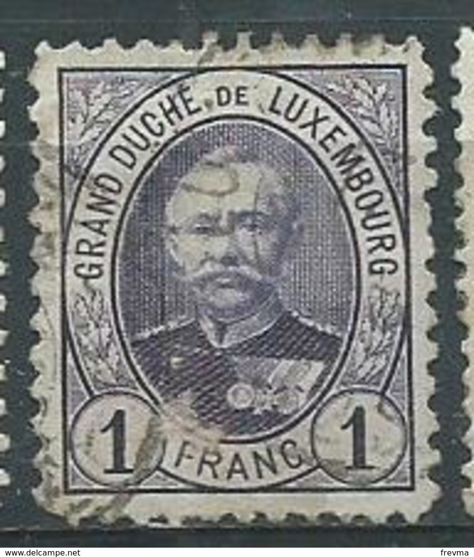 Timbre Luxembourg 1896 Y&T N° 166 - 1891 Adolfo De Frente