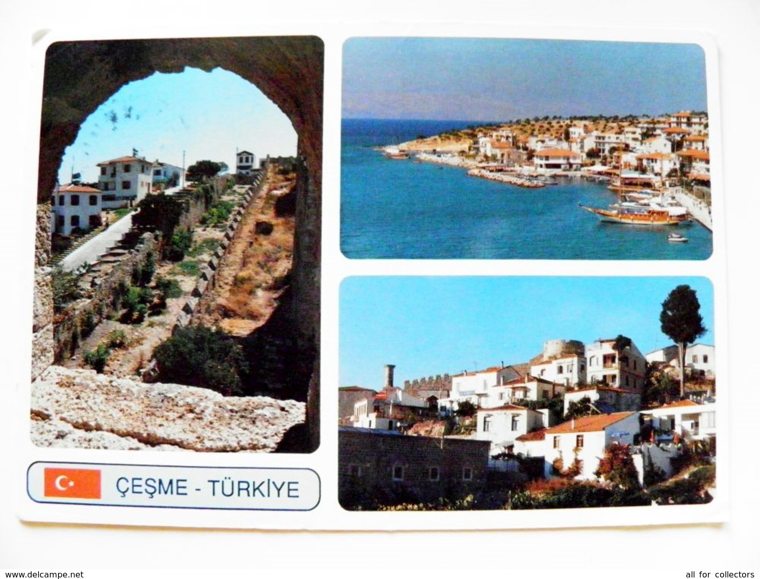 Post Card Carte Turkey Izmir Cesme - Briefe U. Dokumente