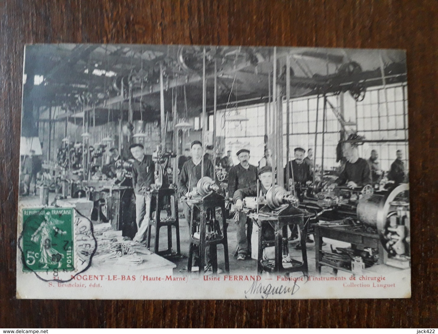 L23/9 RARE - NOGENT LE BAS . L'usine FERRAND . Fabrique D'instruments De Chirurgie - Nogent-en-Bassigny